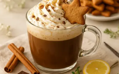 Einfache Rezepte und Spielideen für Kinder Weihnachtlicher Kaffee