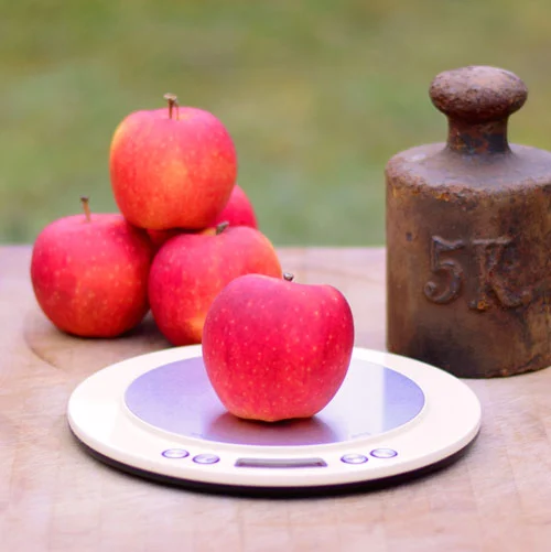 Nährwerte: Wie viel wiegt ein Apfel?