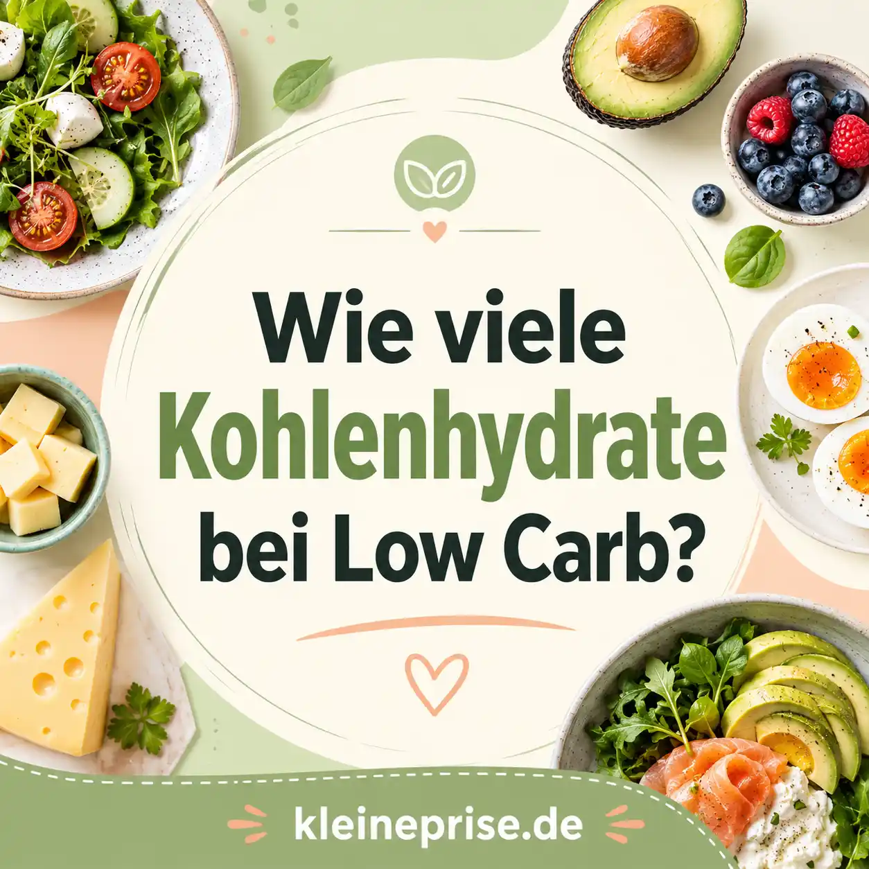 Wie viele Kohlenhydrate bei Low Carb? Einfach erklärt Wie viele Kohlenhydrate bei Low Carb? Einfach erklärt | Kleine Prise