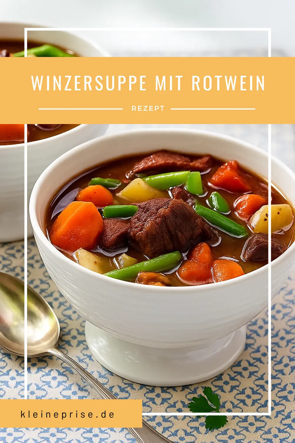 Pinterest: Winzersuppe mit Rotwein