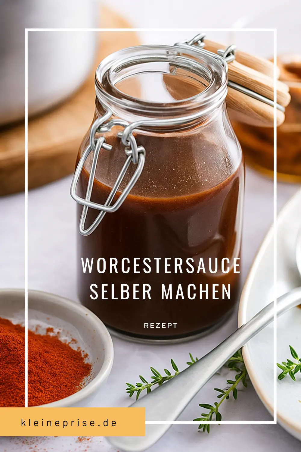 Pinterest: Worcestersauce selber machen