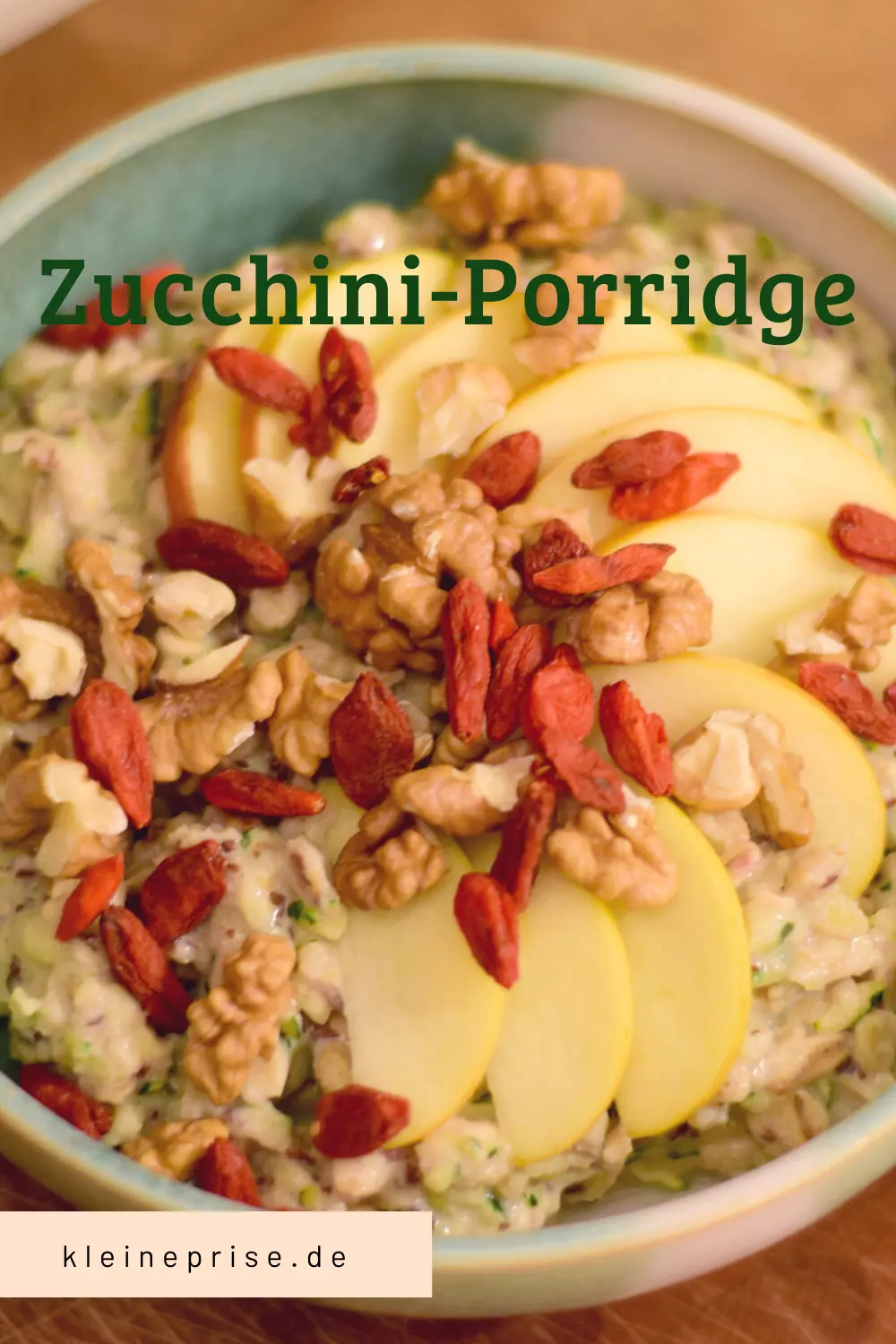 Pin es bei Pinterest: Zucchini-Porridge