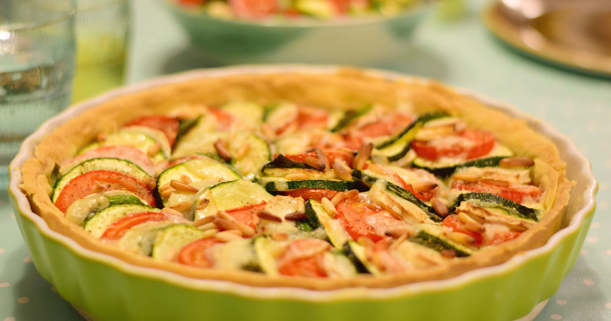 Zucchini-Tarte: So gelingt die perfekte Tarte zu 100%