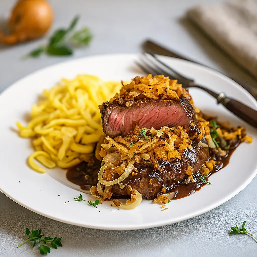 Zwiebelrostbraten